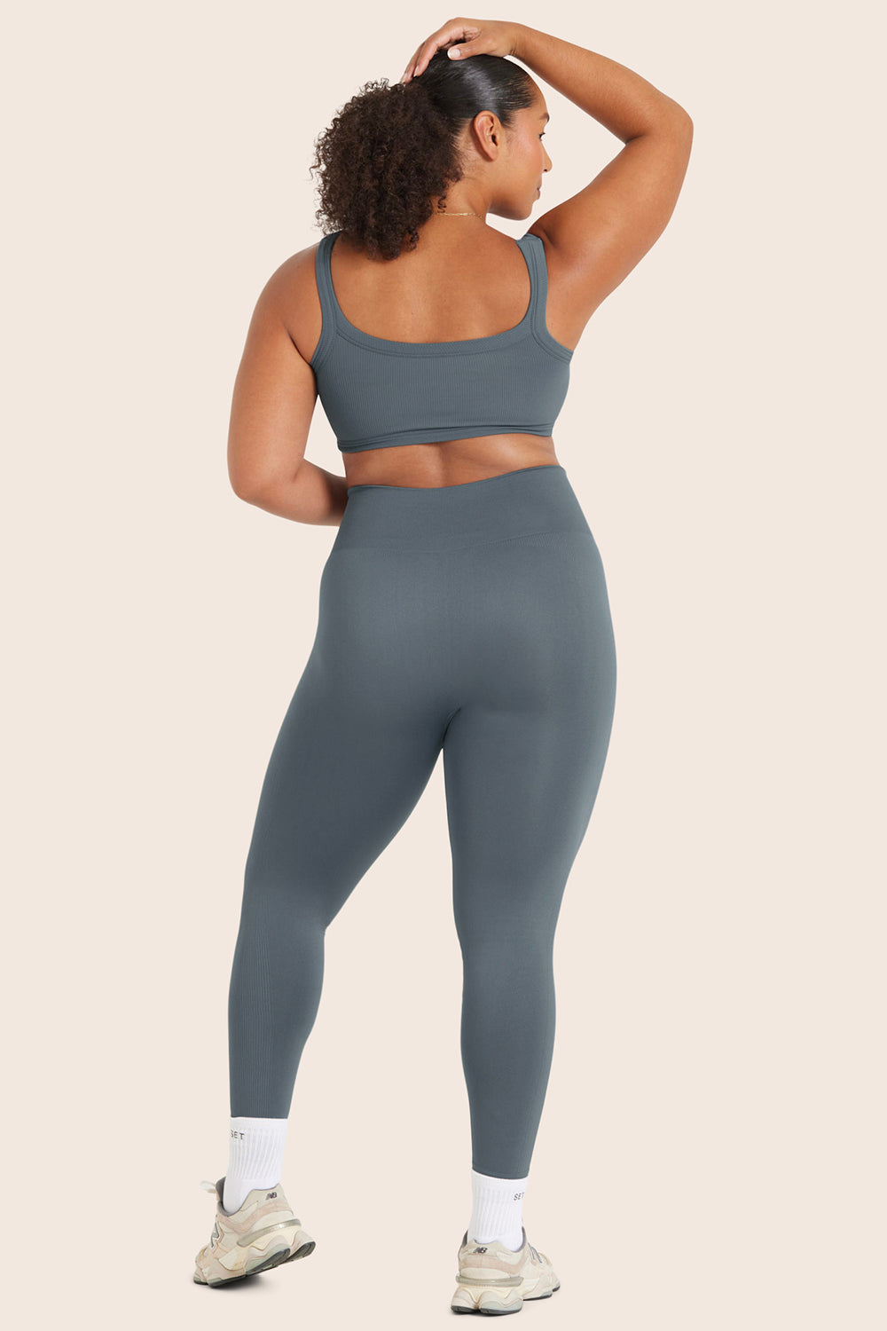 Power-Leggings – Schiefer
