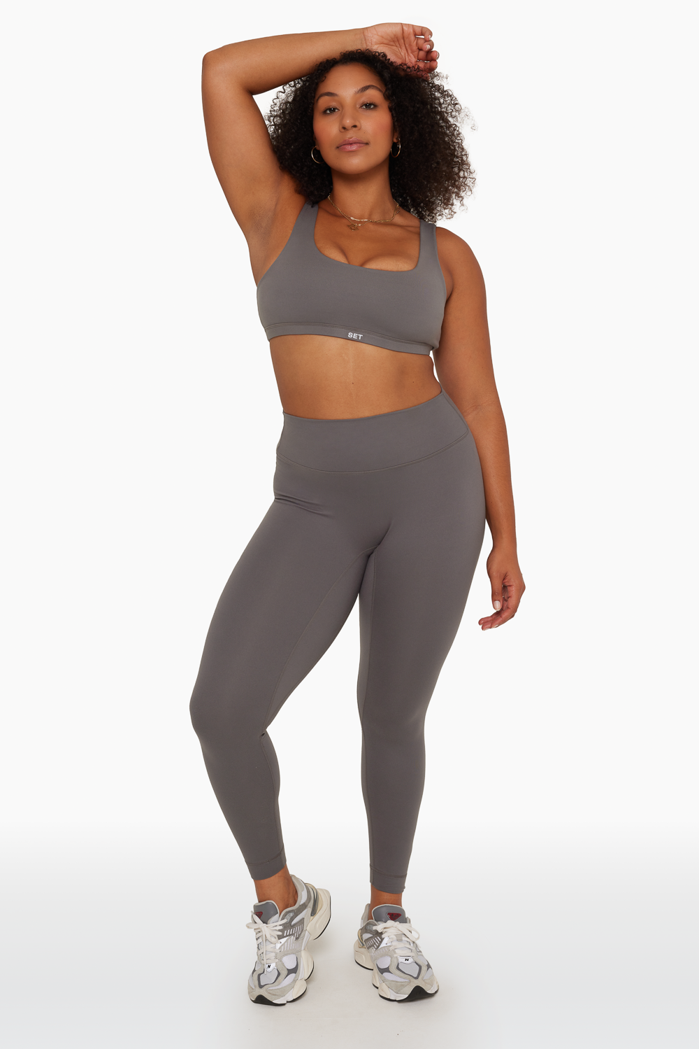 Wolken-Leggings – Graphit