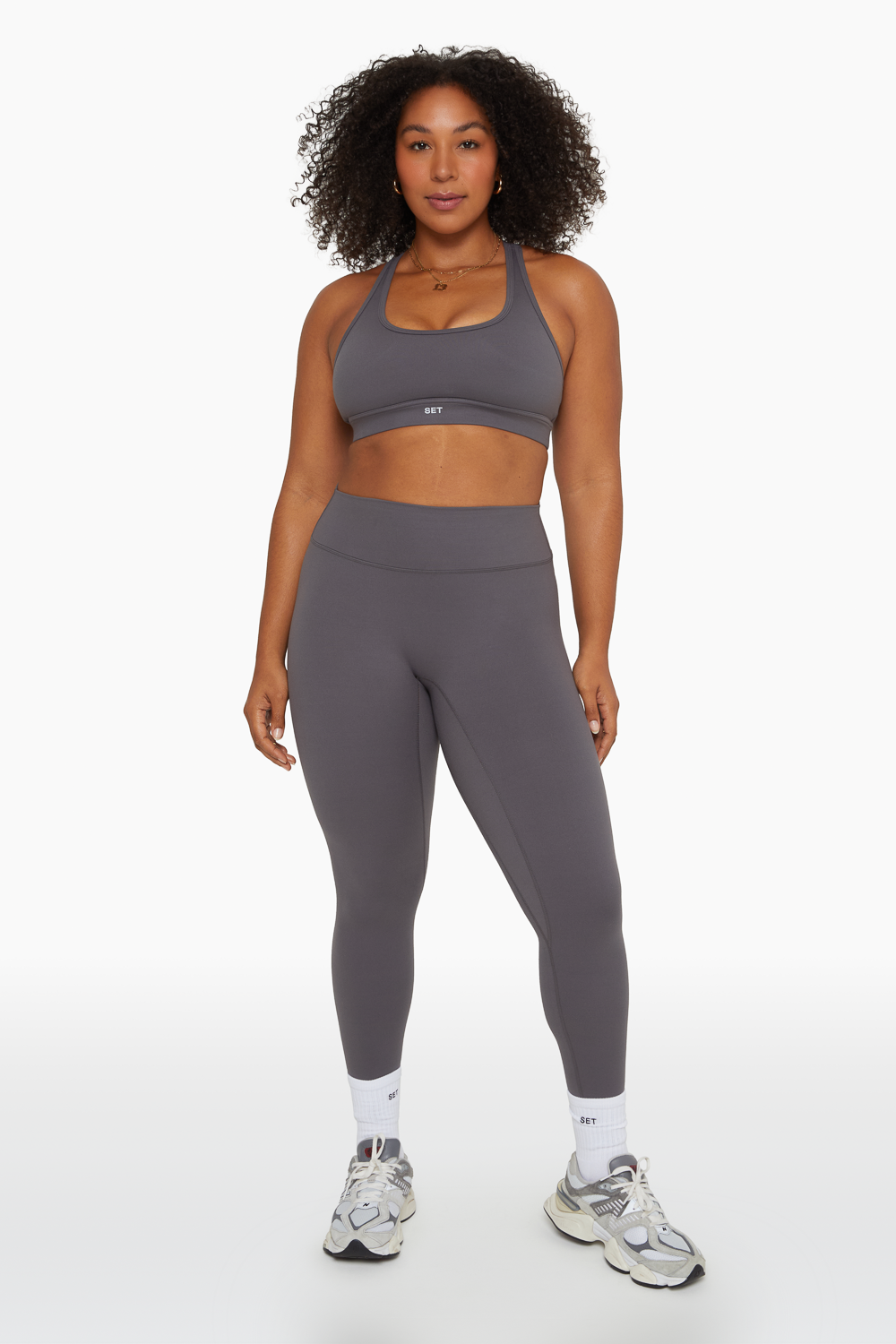 Wolken-Leggings – Graphit