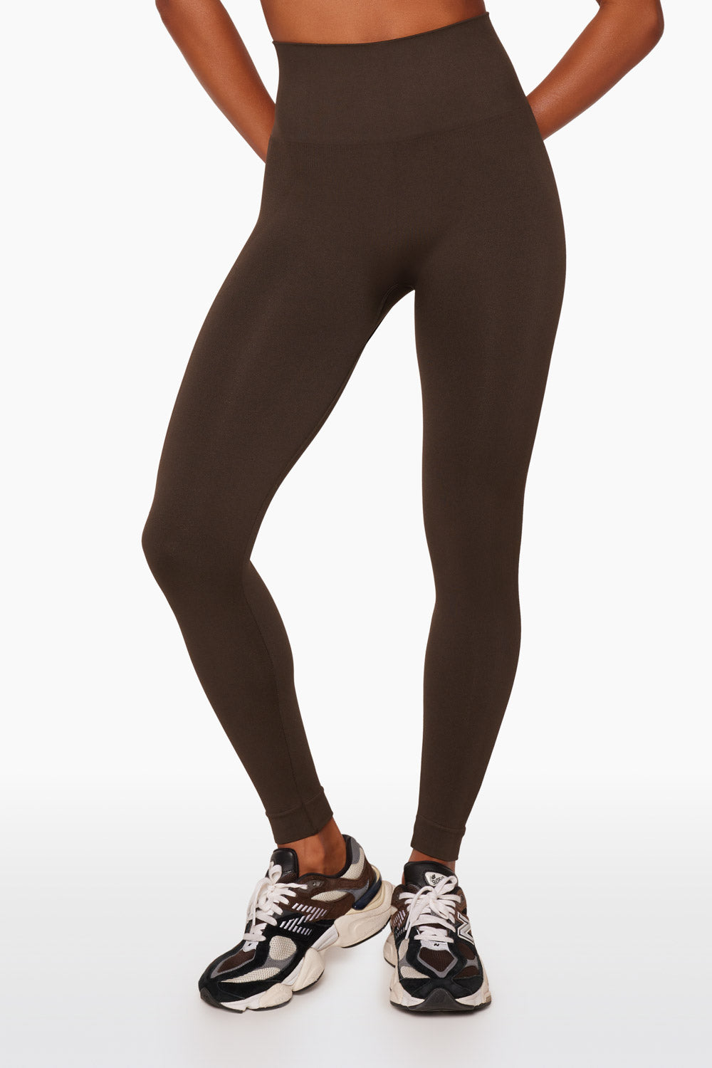 Power-Leggings – Espresso